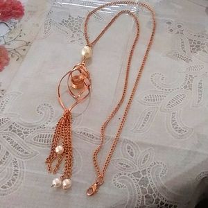 Faux Pearl Necklace